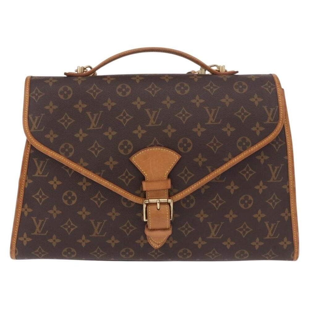 Louis Vuitton Monogram Beverly Handbag Brown